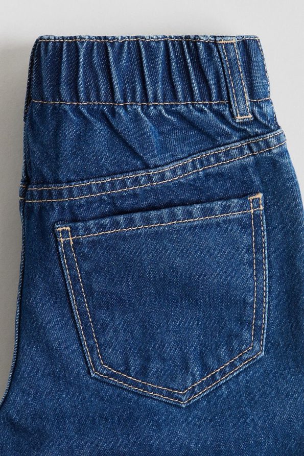 H&M Wide Leg Jeans with Motif Details