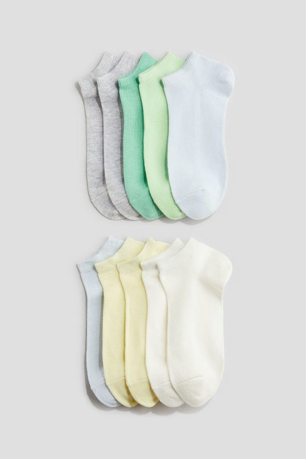 H&M 10-Pack Ankle Socks