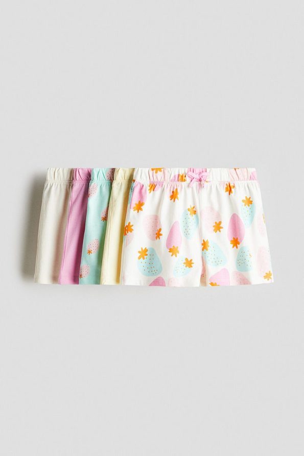 H&M Set of 5 Cotton Shorts