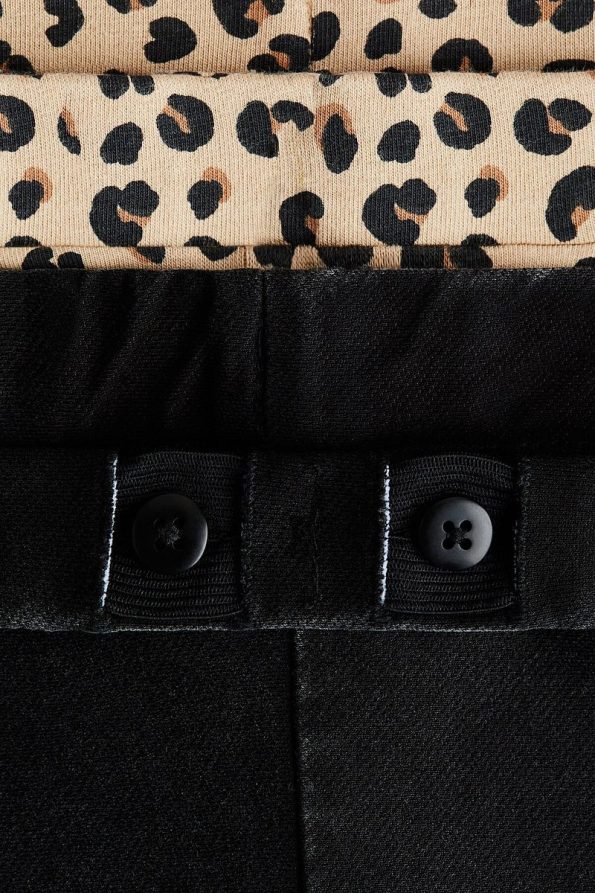 H&M 2-Pack Wide Leg Jeggings