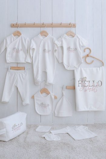 Tuğba Swan Organic 11-Piece Hospital Set