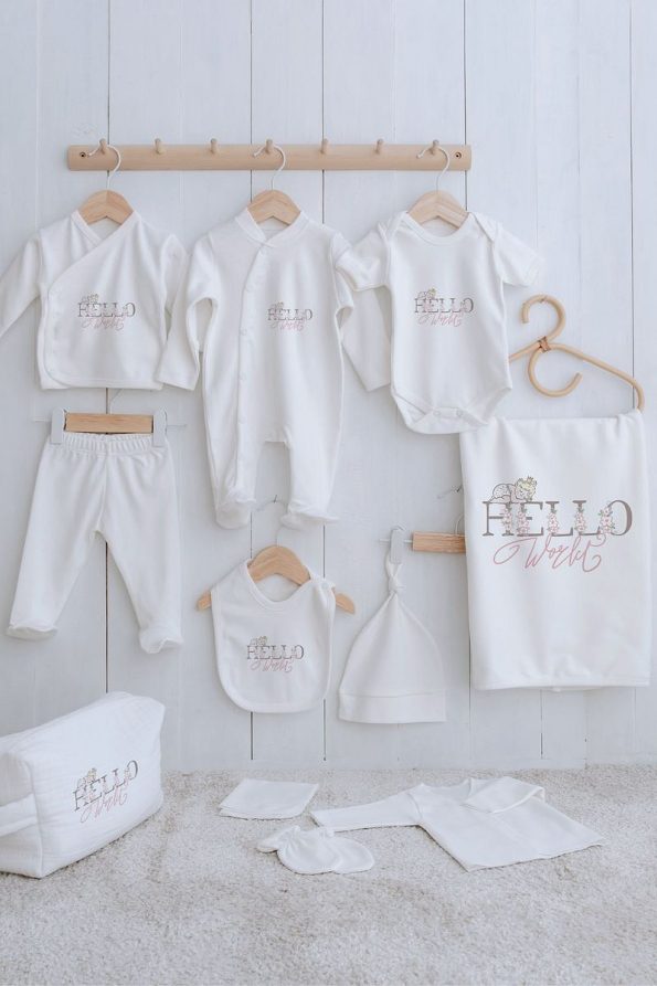 Tuğba Swan Organic 11-Piece Hospital Set