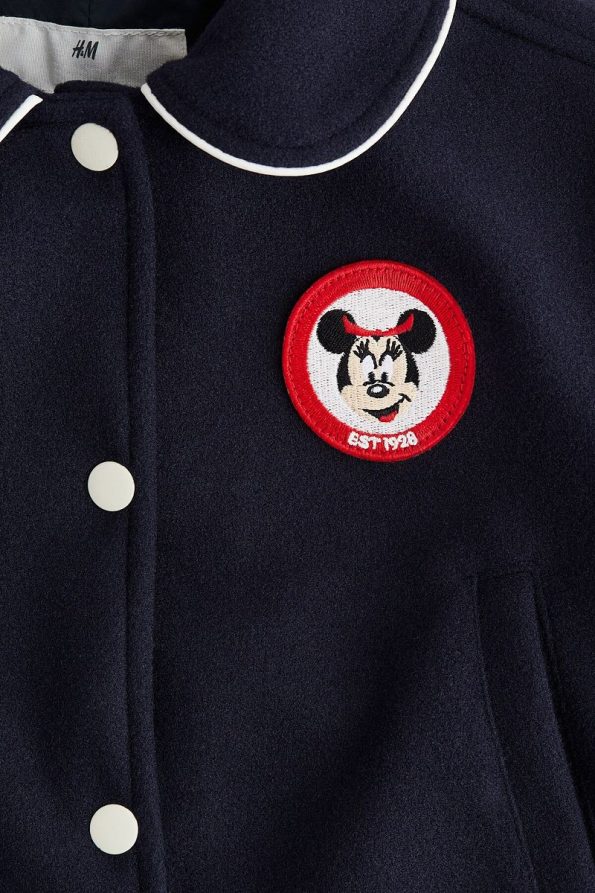 H&M Felt Baseball Jacket