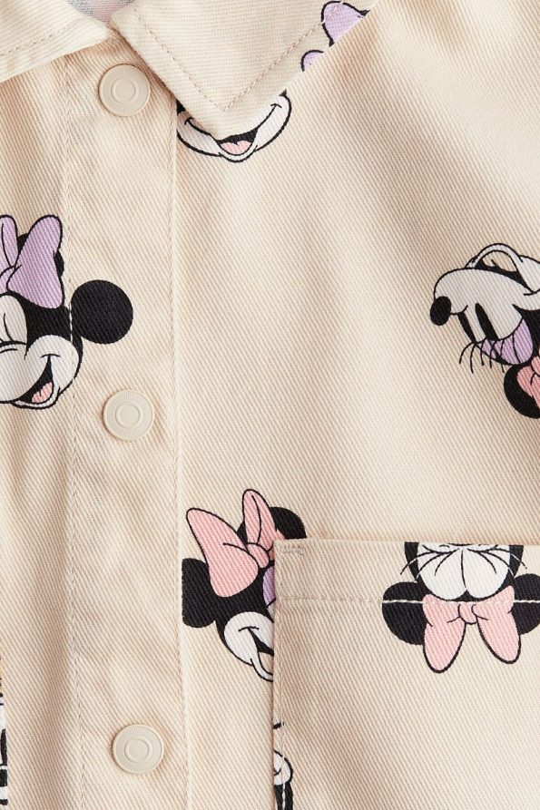 H&M Printed Gabardine Jacket