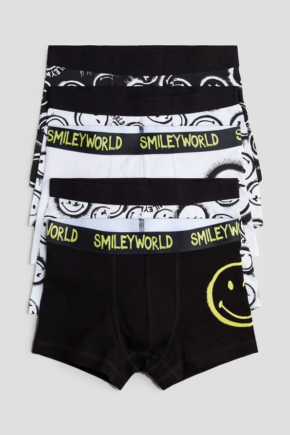 H&M Set of 5 Short Boxer Shorts