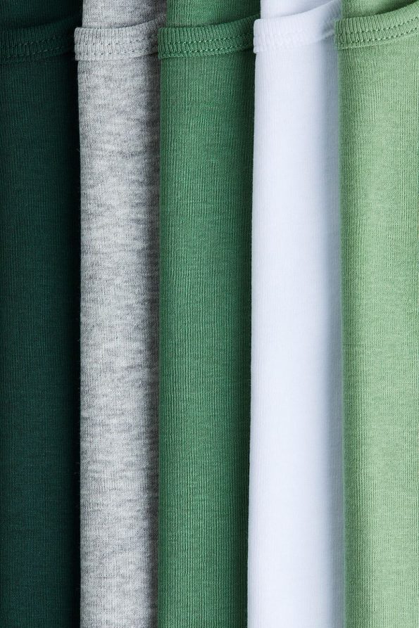 H&M 5-Pack Cotton Sleeveless Tops