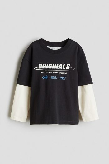 H&M Printed Cotton T-Shirt