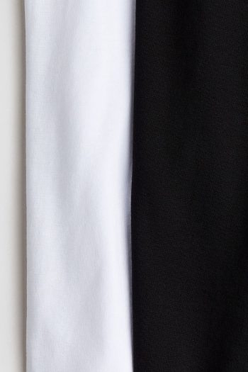 H&M 2-Pack Cotton Turtleneck Tops