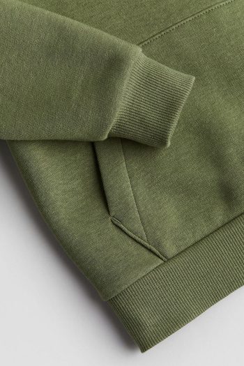 H&M Hooded Fleece Top