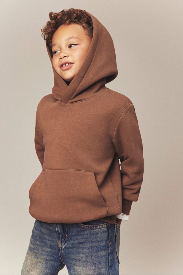 Hooded Fleece-Lined Top