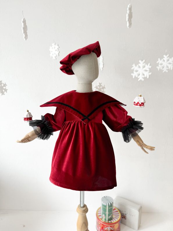Vienna Velvet Dress