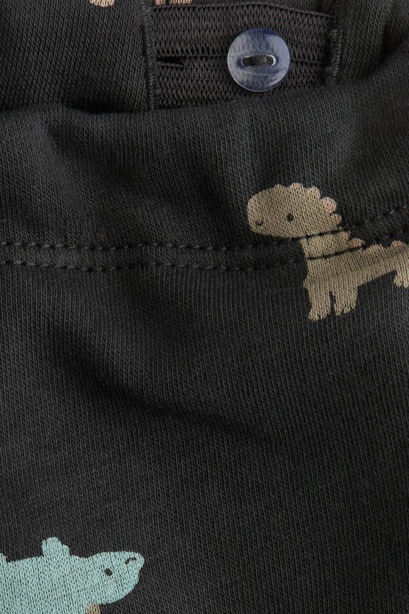 Printed Fleece-Lined Sweatshirt Jogger Pants