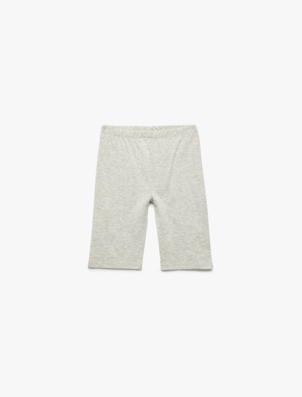Girls' Cotton Elastic Waistband 3-Pack Basic Shorts Set