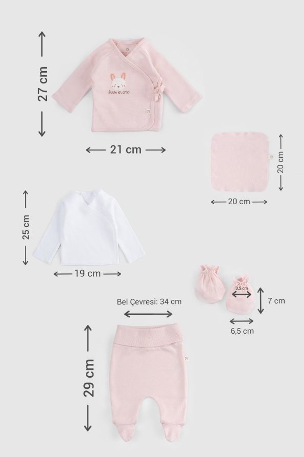 Organic Cotton 10-Piece Pink Hospital Set