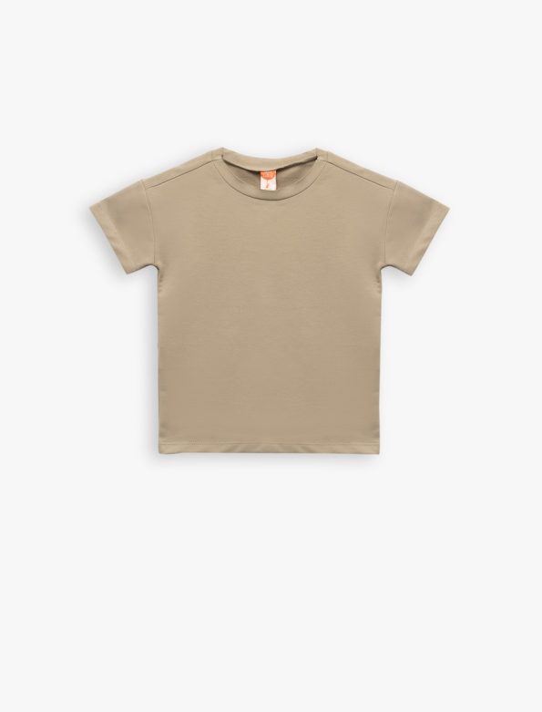 Boys' Cotton Short Sleeve Crew Neck 3-Pack Basic T-Shirt Set