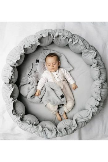 Jaju Baby Organic Fabric Gray Foldable Play Mat