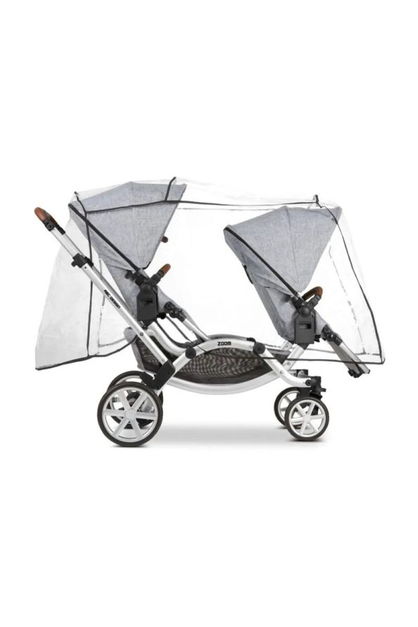 MorBebe Twin Stroller Rain Cover