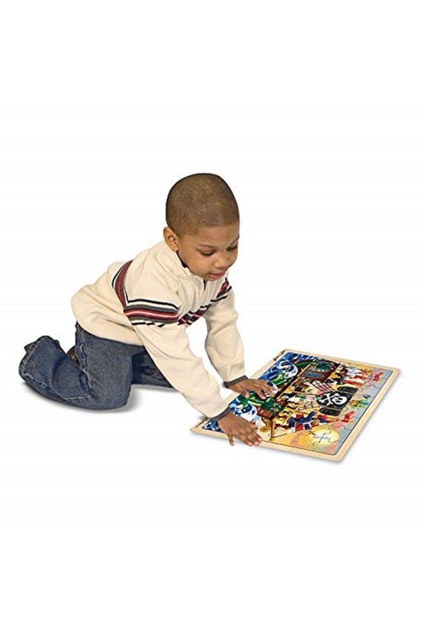 Melissa & Doug Pirates 48-Piece Wooden Puzzle