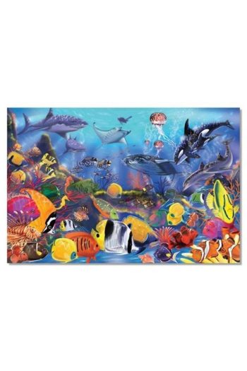 Melissa & Doug Underwater Floor Puzzle 48 Pieces