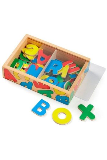 Melissa & Doug Magnetic Wooden Letters