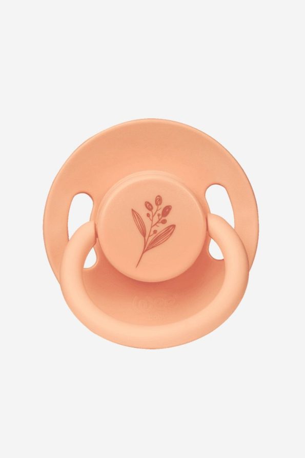 Wee Baby Pure Rubber Pacifier No 1 - 0-6 Months - Pink