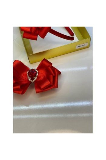 Queen Accessory Red Mother-Daughter Crystal Hair Accessory Set