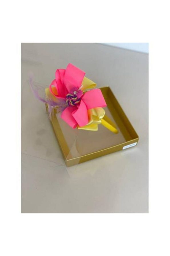 QUEEN ACCESSORY Neon Pink Yellow Lollipop Styled Mother Daughter Gift Crown