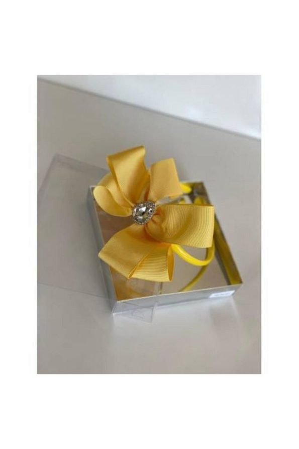 Queen Accessory Yellow Crystal Stone Mother Daughter Wedding Crown