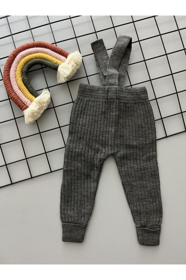Sparrow Laurel Beniz Kids High Waist Adjustable Knit Leggings