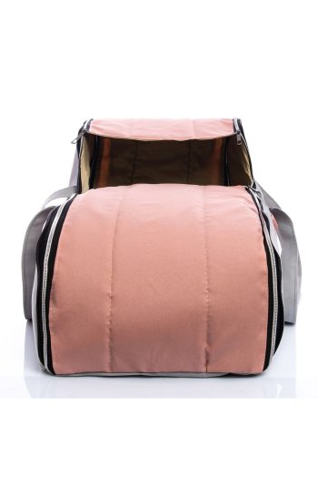 USF Portbebe Baby Carrier Stroller (Water and Wind Resistant) Gray-Pink