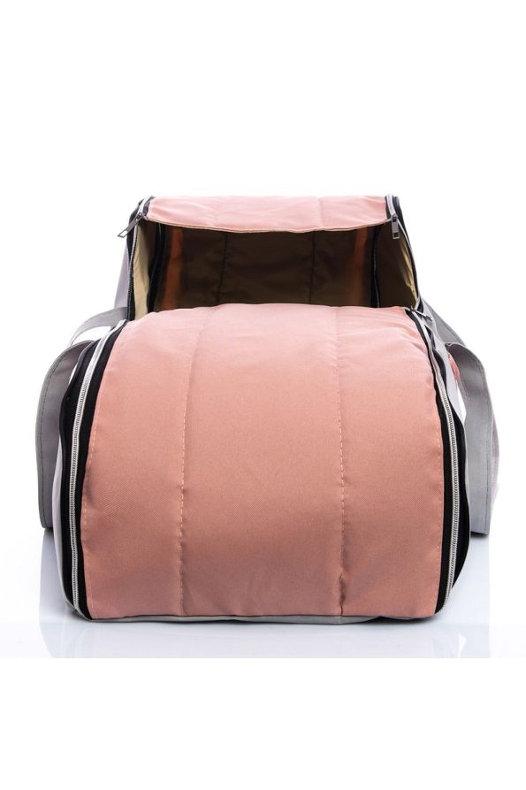 USF Portbebe Baby Carrier Stroller (Water and Wind Resistant) Gray-Pink
