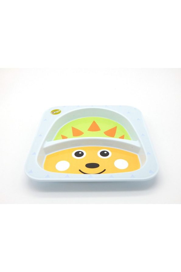 OOPS Hedgehog Two-Compartment Feeding Plate
