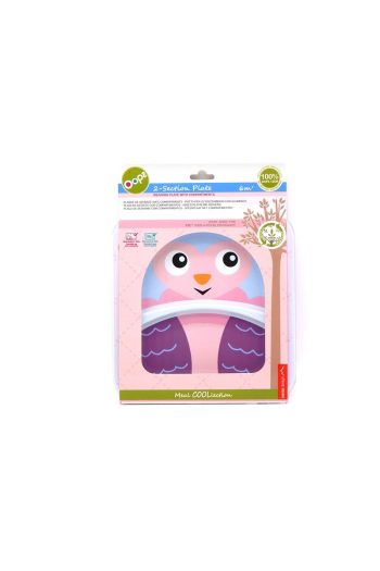Owl Divided Feeding Plate