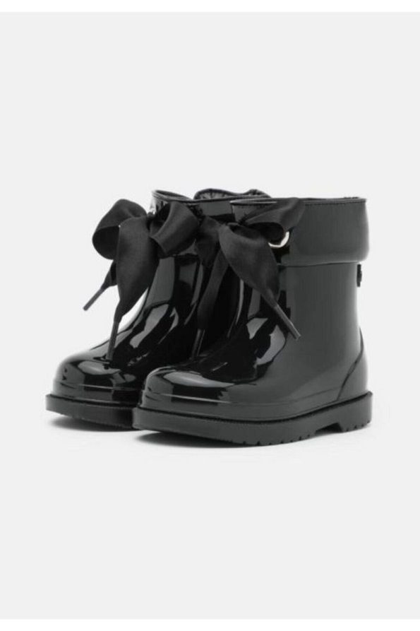 IGOR Bimbi Lazo Black Rain Boots for Girls