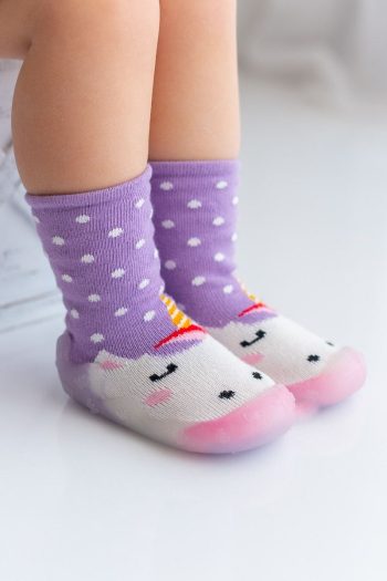 Unicorn Non-Slip Sock Slippers