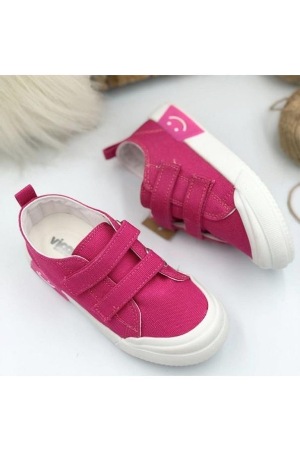 Vicco Pink Luffy Unisex Kids Daily Shoes