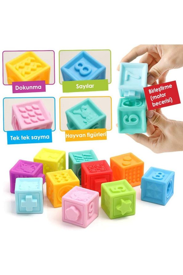 Sensory Soft Cubes for Babies
