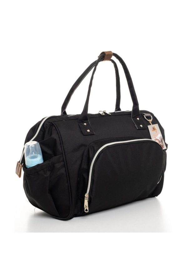 Sahara Elegance Stain-Resistant Waterproof Thermal Divided Shoulder and Handbag for Moms and Babies