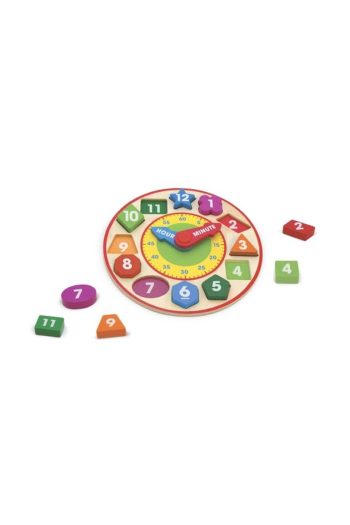 Melissa & Doug Wooden Clock