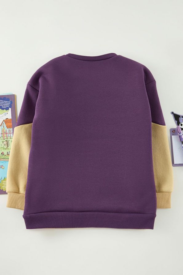 Trendyolmilla Kids Purple Boys Mini Me Sweatshirt