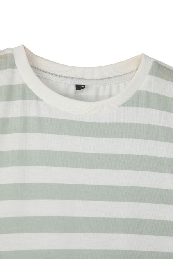 Trendyolmilla Kids Stone-Mint 2-Pack Boys Basic Oversized Short Sleeve T-Shirt