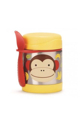 Skip Hop Zoo Stainless Steel Monkey Thermos