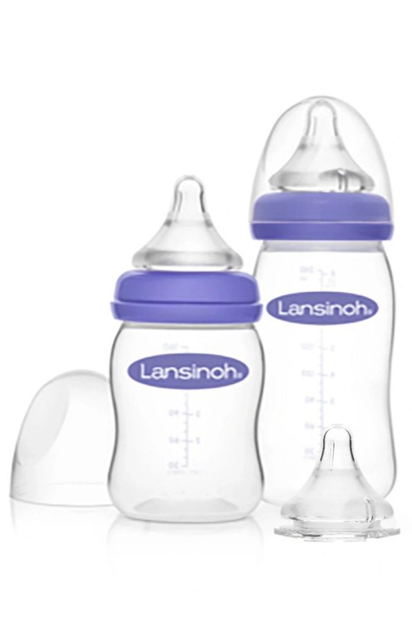 LANSINOH Naturalwave Bottle and Nipple Starter Set