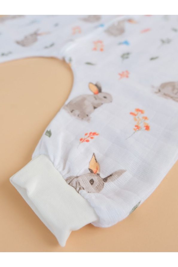 LUCEAT&PAMPER Oeko-Tex Certified Summer Muslin Sleeping Bag for Babies