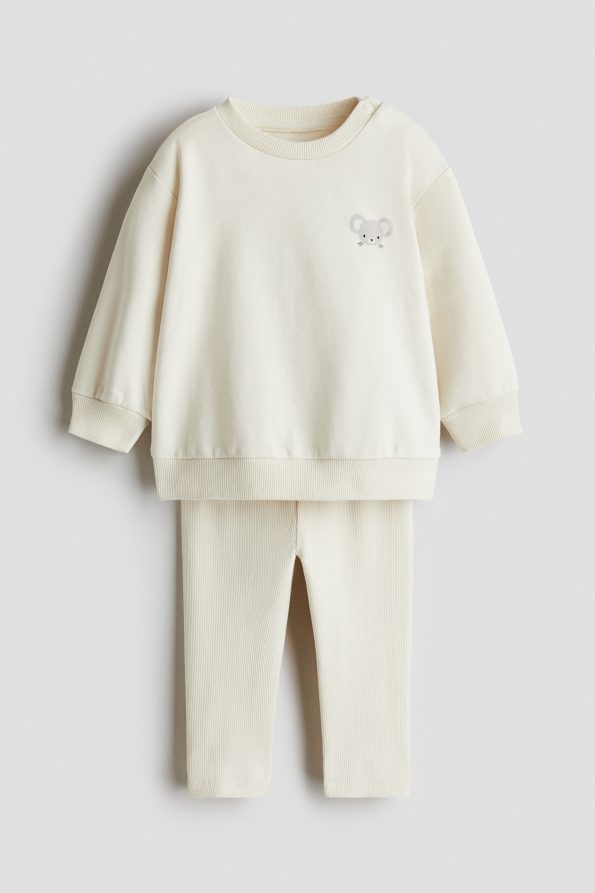 2-Piece Sweatshirt and Leggings Set