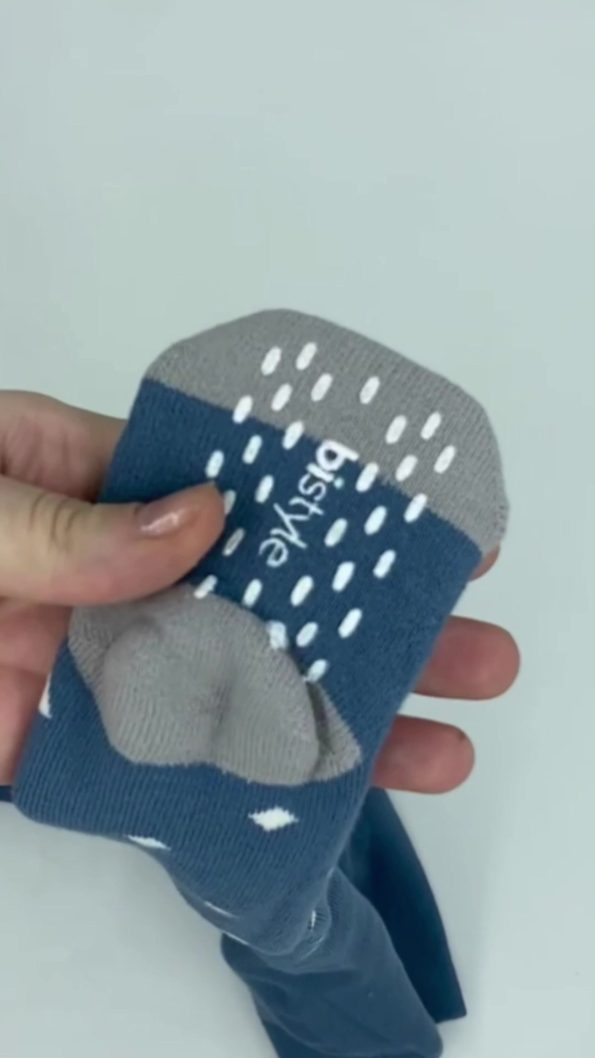 Bistyle Organic Dotted Non-Slip Baby Tights
