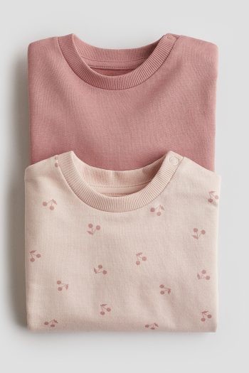 2-Piece Cotton Sweatshirt Set