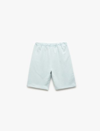 Boys' Cotton Side Pocket Drawstring Basic Shorts