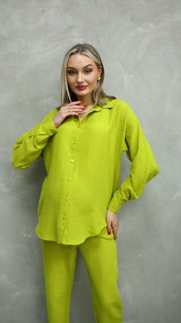 Miss Dünya Lissa Front Button Maternity and Nursing Tunic Set