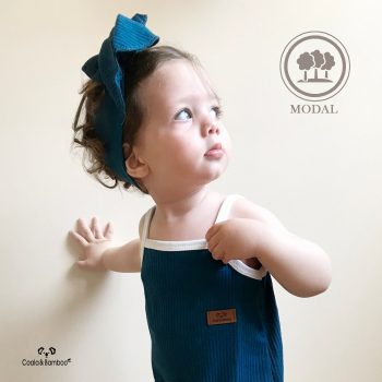 Havana Modal Girls' Jumpsuit & Bandana